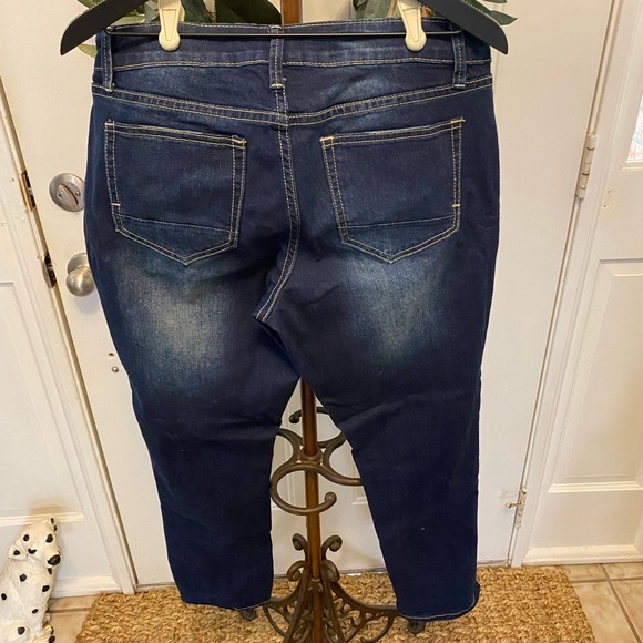 ND Girlfriend Dark Wash Jeans 10R 10 - Picture 2 of 9
